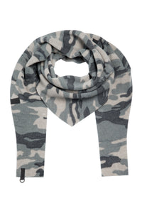 DREIECKIGER SCHAL NO WASTE - 4078P - CAMOUFLAGE