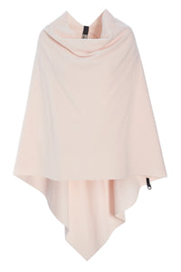 EXTRA GROSSER PONCHO - 4040 - SOFT ROSE