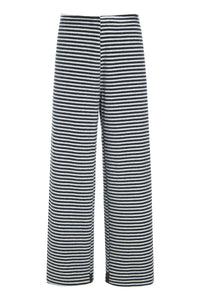 FLARE HOSEN - 2117 - STRIPES B&W