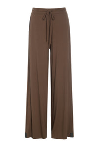 FLARE HOSEN - 99013 - CHOCOLATE