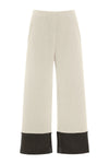 FLARE HOSEN 2 farbige - 2119 - KIT/CHOCOLATE