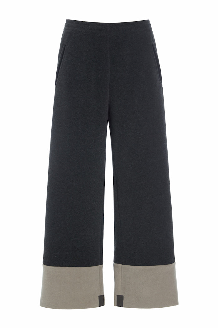 HENRIETTE STEFFENSEN COPENHAGEN FLARE HOSEN 2 farbige - 2119 BUKSER SB/ELEPHANT 325
