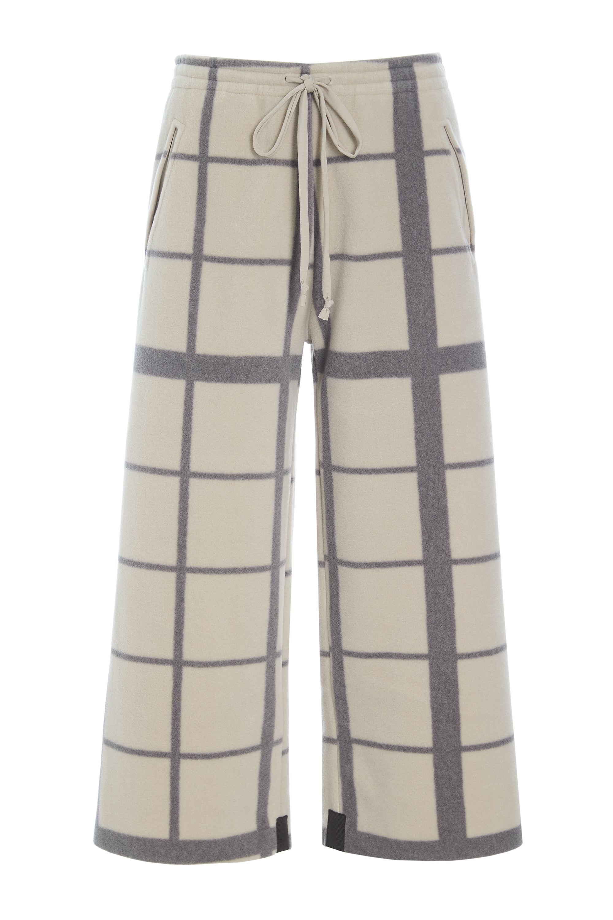 HENRIETTE STEFFENSEN COPENHAGEN FLARE HOSEN 3/4 LÄNGE - 2115P BUKSER CLAN PRINT KIT 780