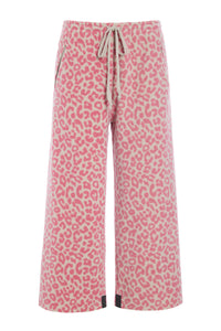 FLARE HOSEN 3/4 LÄNGE - 2115P - PINK LEO