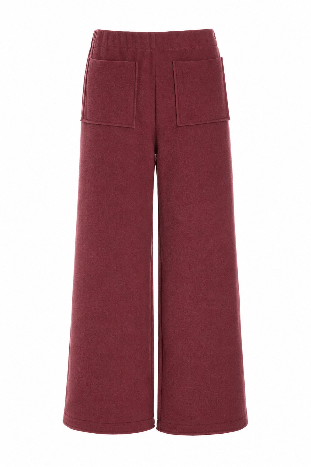 HENRIETTE STEFFENSEN COPENHAGEN FLARE HOSEN 3/4 LÄNGE - 2124 BUKSER BORDEAUX 474