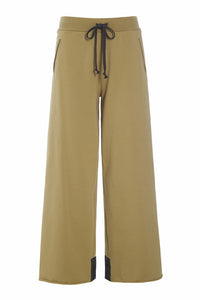 FLARE SWEAT HOSEN - 72012 - OLIVE