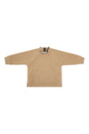 FLEECE BLOUSE POCKET BABY - 109 - CAMEL