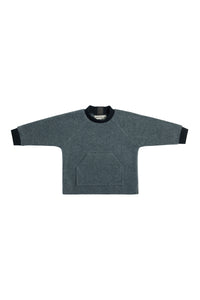 FLEECE BLOUSE POCKET BABY - 109 - GREY