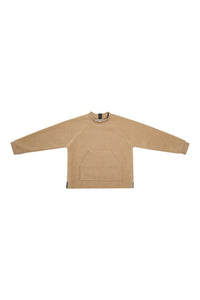 FLEECE BLOUSE POCKET CHILD - 109 - CAMEL