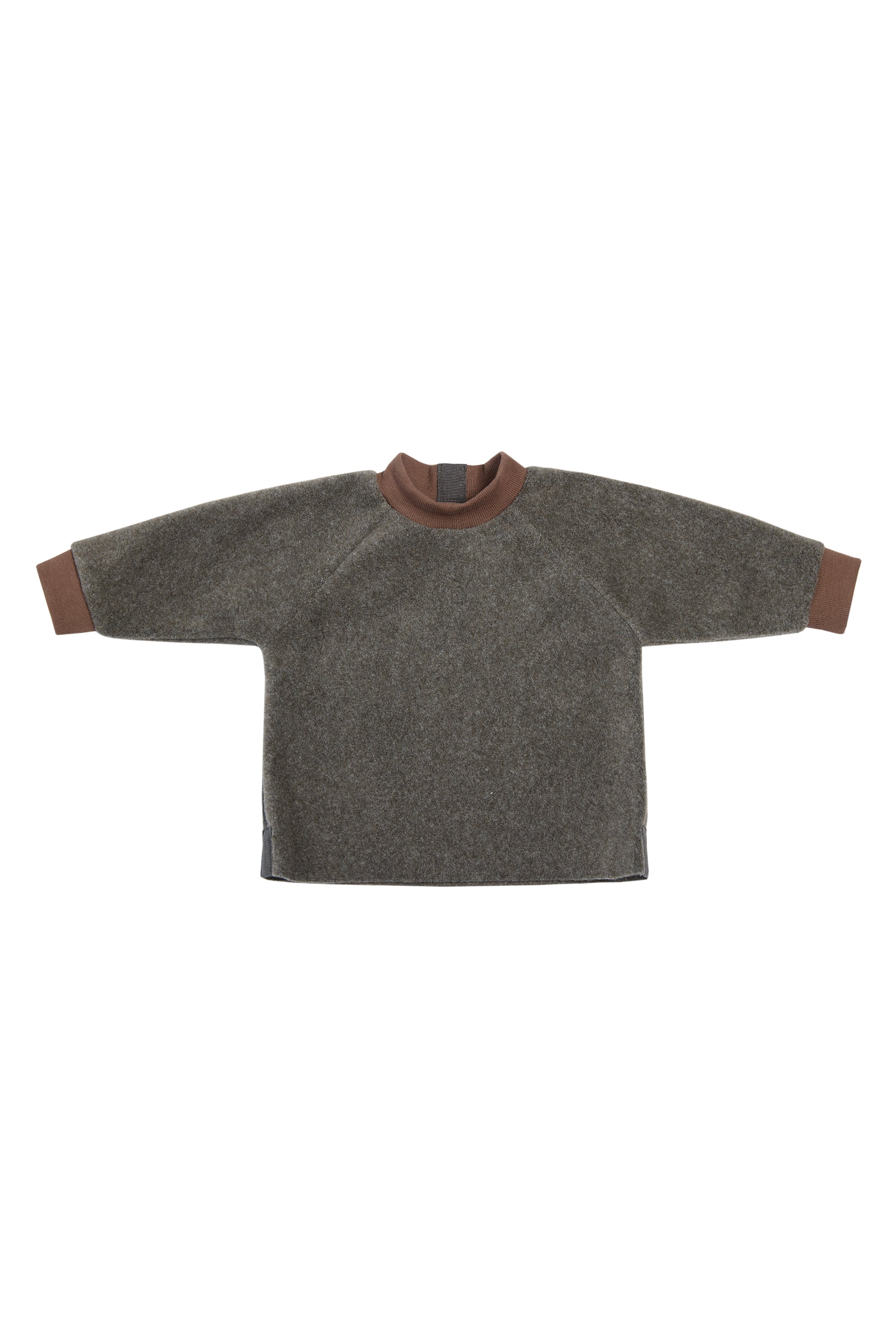 GROWING UP FLEECE BLUSE RUNDEM HALS BABY - 107 GU BLUSER BARK 320