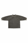 FLEECE BLUSE RUNDEM HALS BABY - 107 - BARK