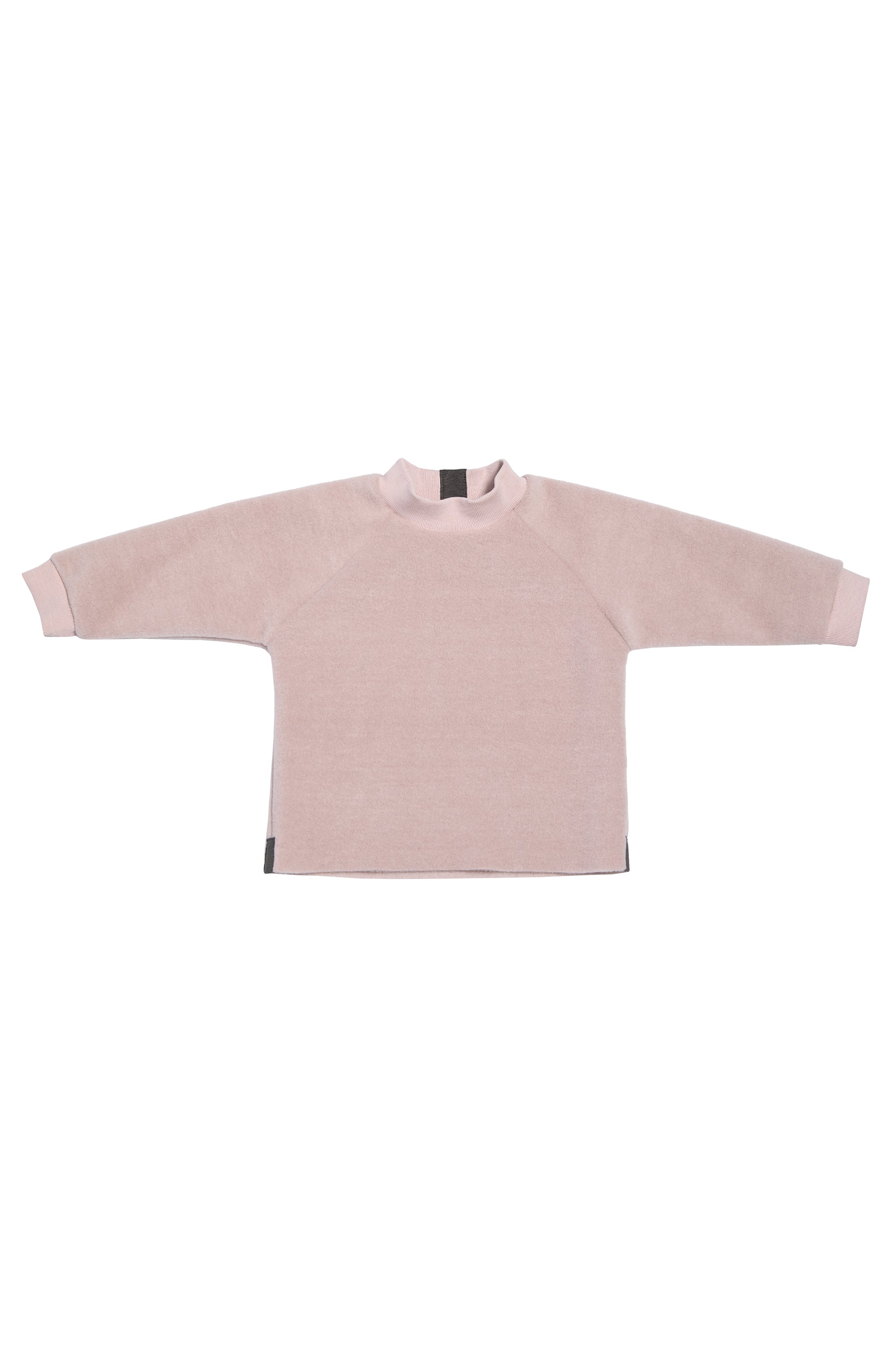 GROWING UP FLEECE BLUSE RUNDEM HALS BABY - 107 GU BLUSER NUDE/NUDE 402