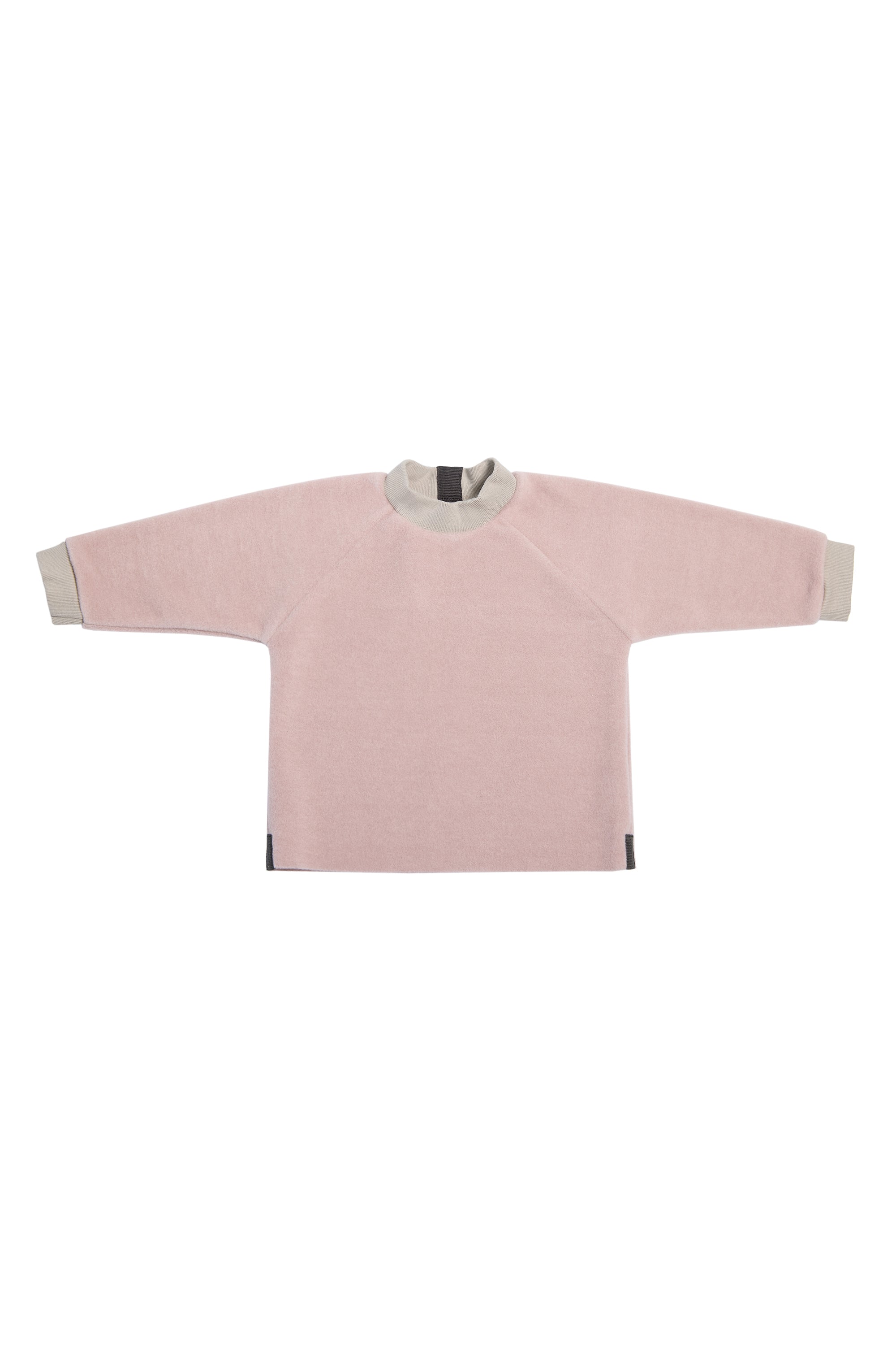 GROWING UP FLEECE BLUSE RUNDEM HALS BABY - 107 GU BLUSER NUDE/sand 758