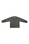 FLEECE BLUSE RUNDEM HALS CHILD - 107 - BARK