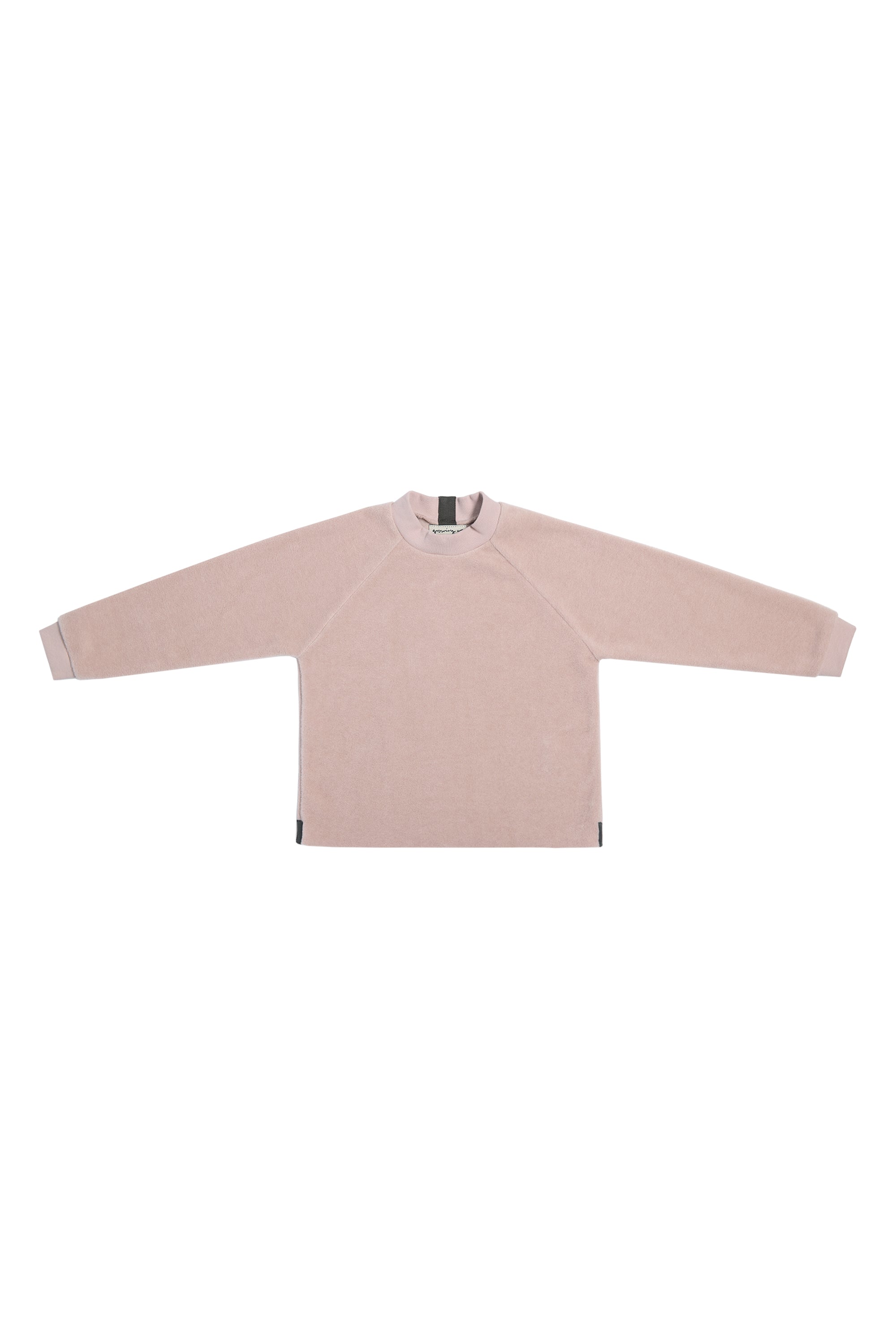 GROWING UP FLEECE BLUSE RUNDEM HALS CHILD - 107 GU BLUSER NUDE 401