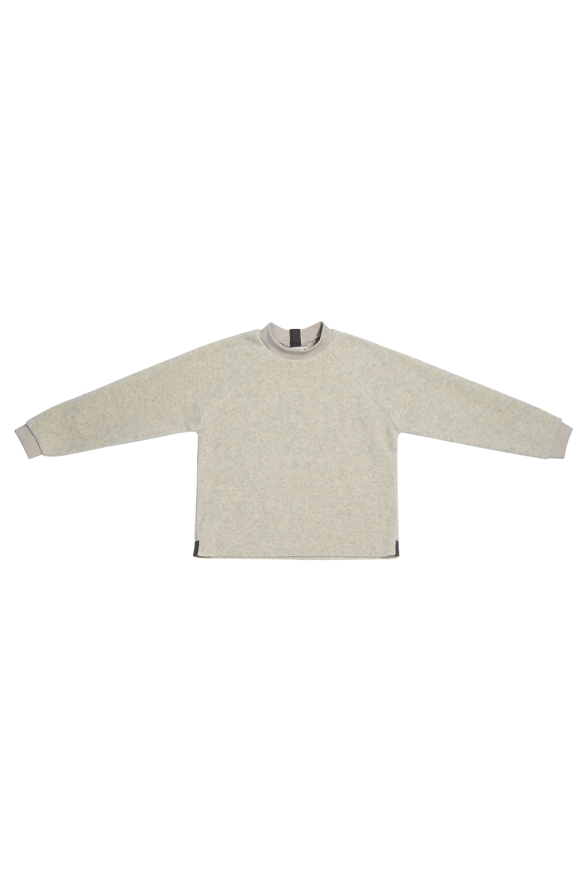 GROWING UP FLEECE BLUSE RUNDEM HALS CHILD - 107 GU BLUSER SAND 805