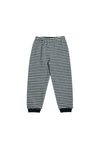 FLEECE HOSEN CHILD - 216 - STRIPES B&W