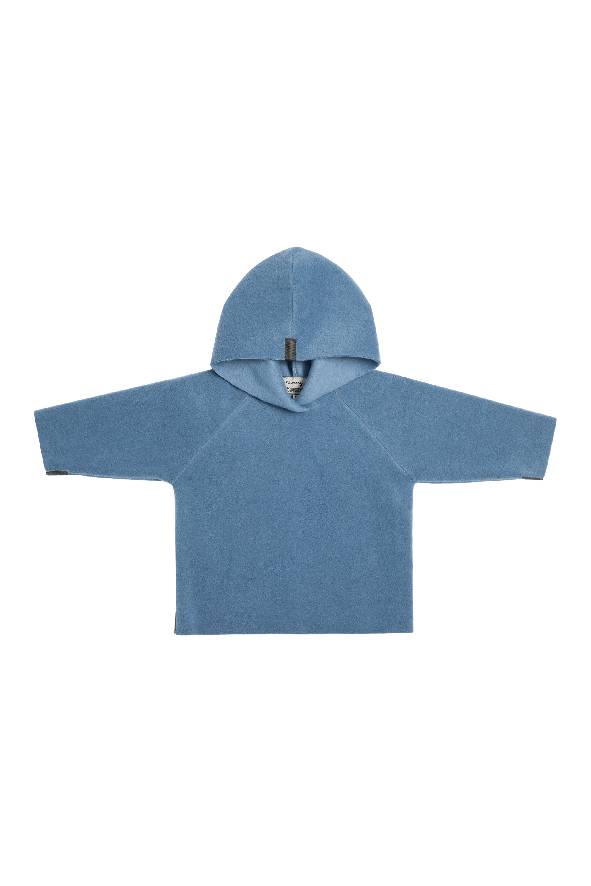 GROWING UP FLEECE KAPUZENBLUSE BABY - 108 GU BLUSER DUSTY BLUE 794