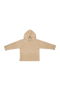 FLEECE KAPUZENBLUSE CHILD - 108 - CAMEL