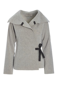 FLEECE WICKELCARDIGAN - 7146 - SAND