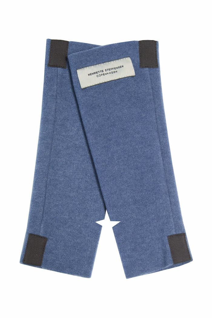 HENRIETTE STEFFENSEN COPENHAGEN HANDGELENK-WÄRMER - 6022 WRIST WARMERS BLUE 500