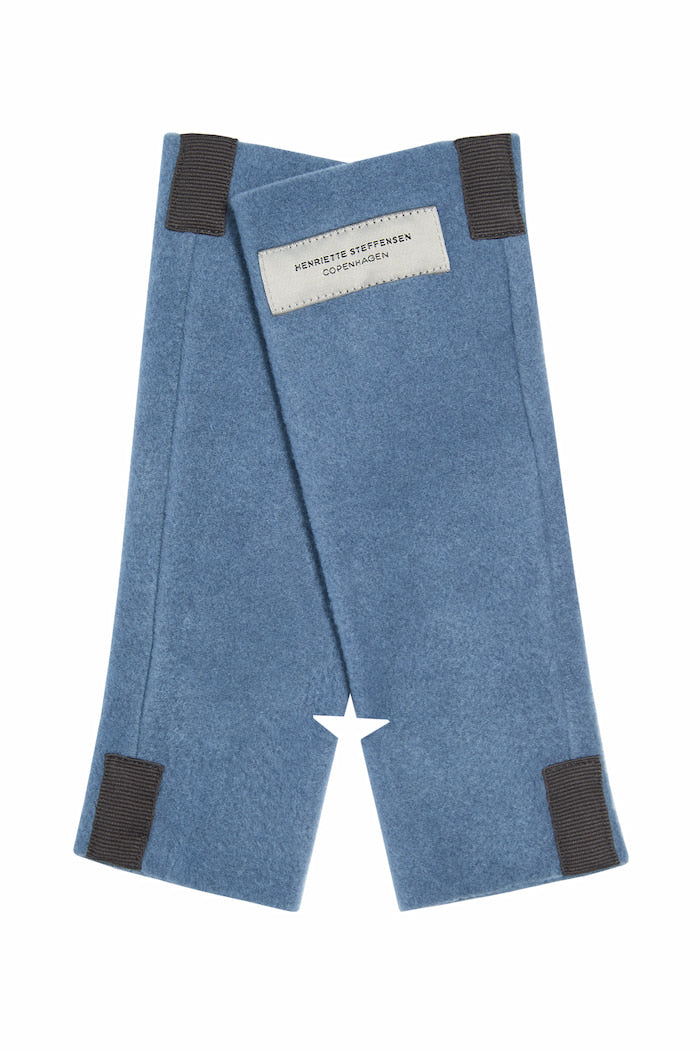 HENRIETTE STEFFENSEN COPENHAGEN HANDGELENK-WÄRMER - 6022 WRIST WARMERS DUSTY BLUE 794