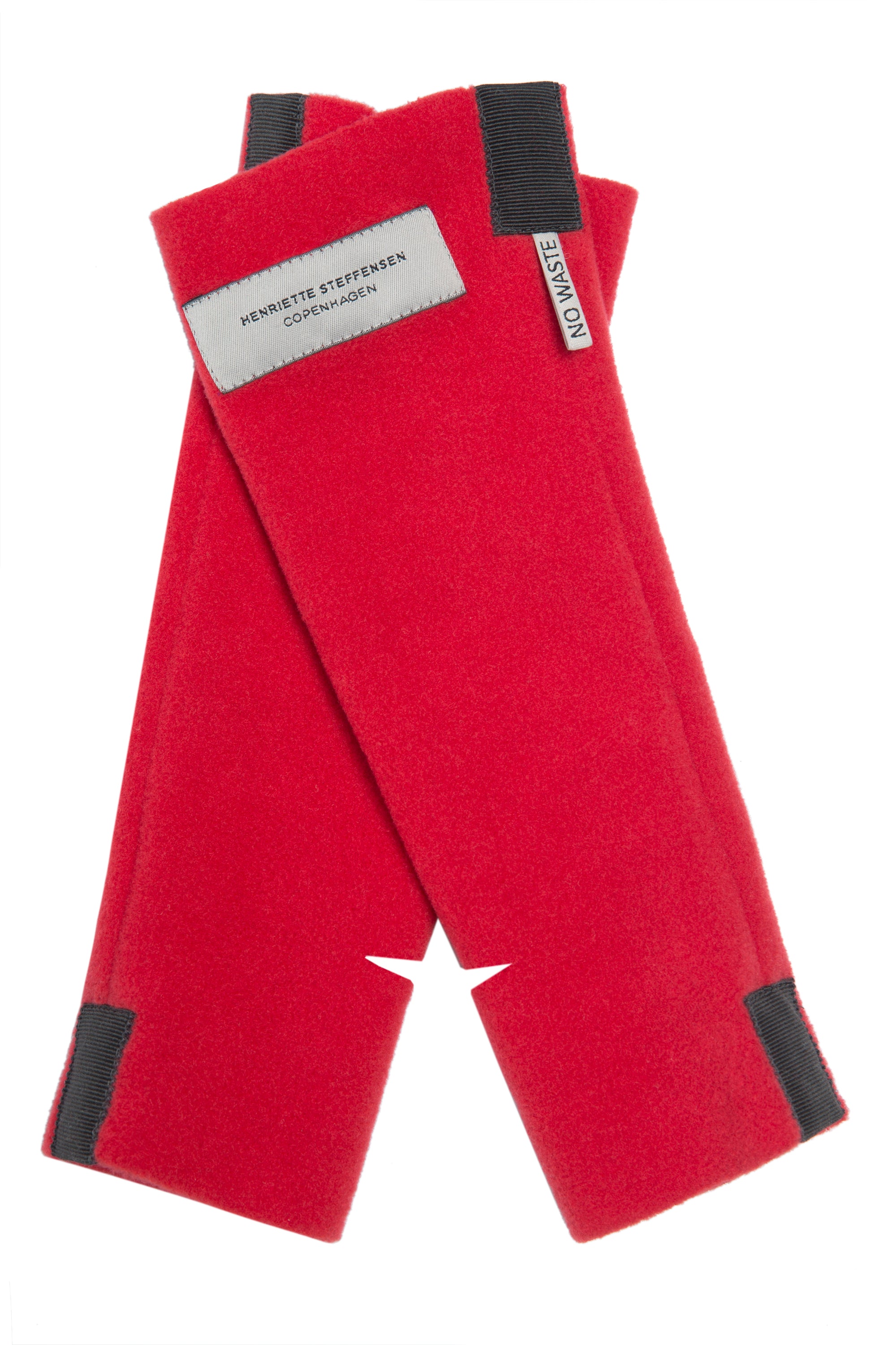 HENRIETTE STEFFENSEN COPENHAGEN HANDGELENK-WÄRMER - 6022 WRIST WARMERS RED 407