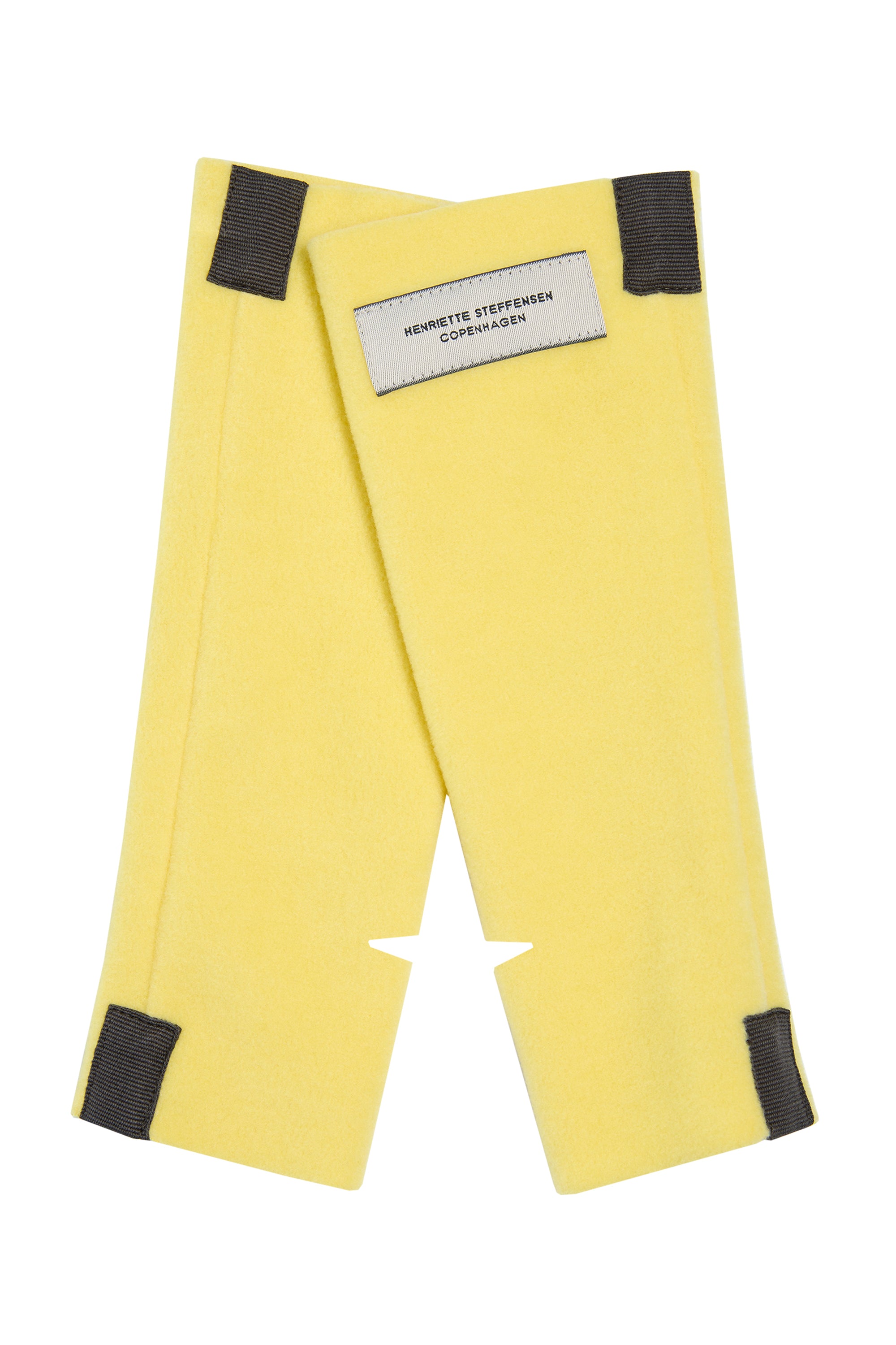 HENRIETTE STEFFENSEN COPENHAGEN HANDGELENK-WÄRMER - 6022 WRIST WARMERS YELLOW 704