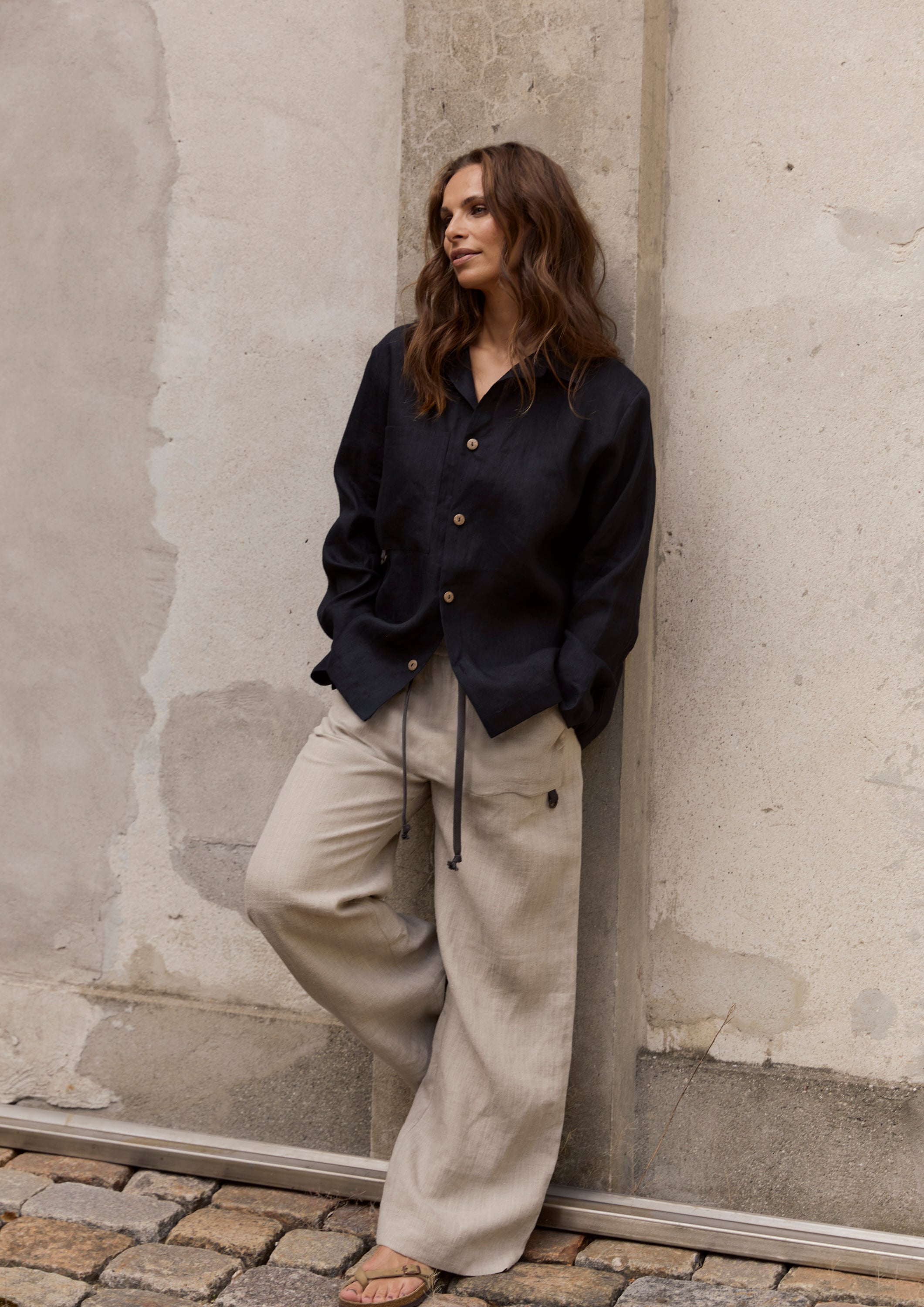 HENRIETTE STEFFENSEN COPENHAGEN HOSEN - 82001 BUKSER NATURE 446