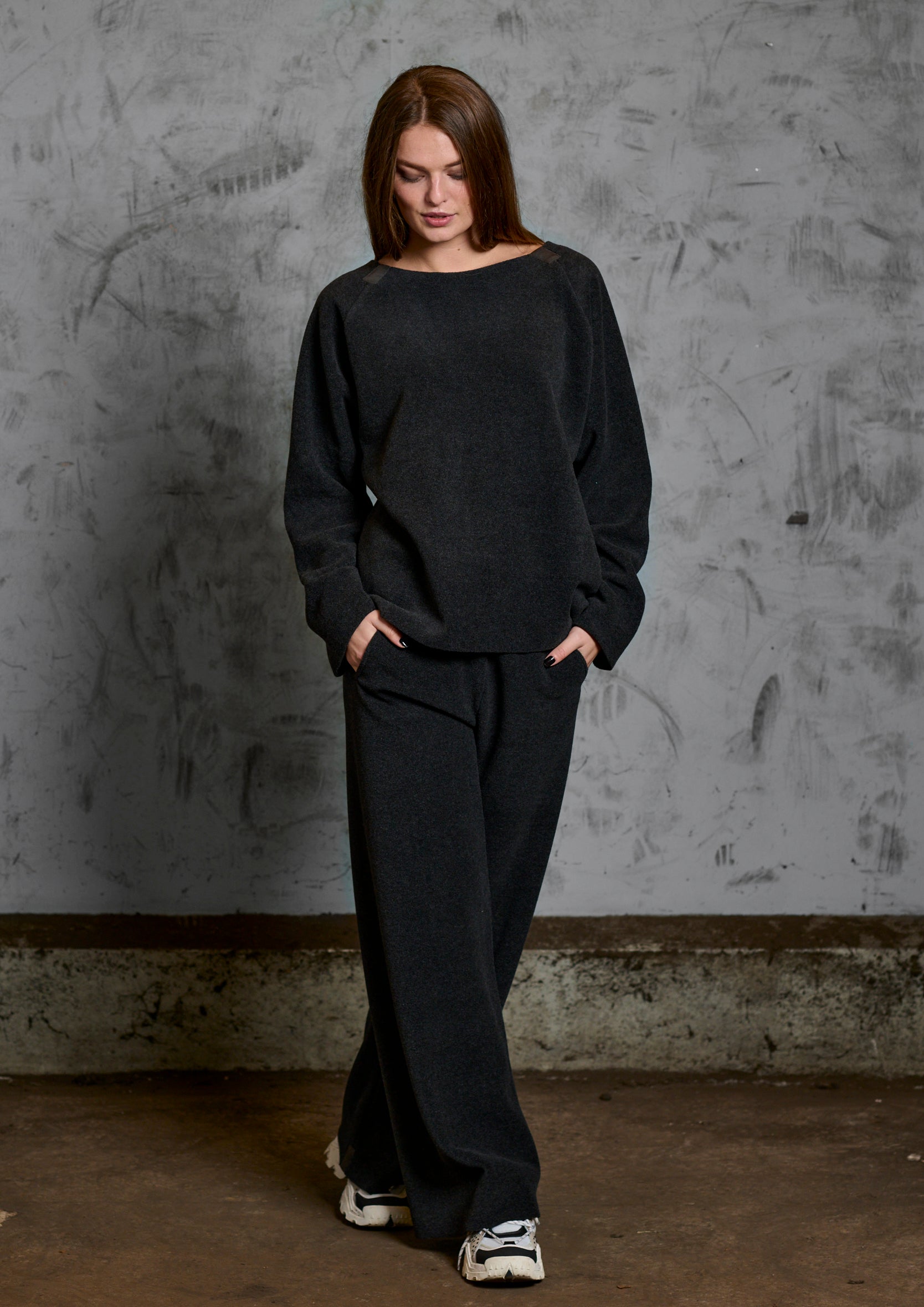 HENRIETTE STEFFENSEN COPENHAGEN HOSE - 2112 BUKSER SOFT BLACK 914