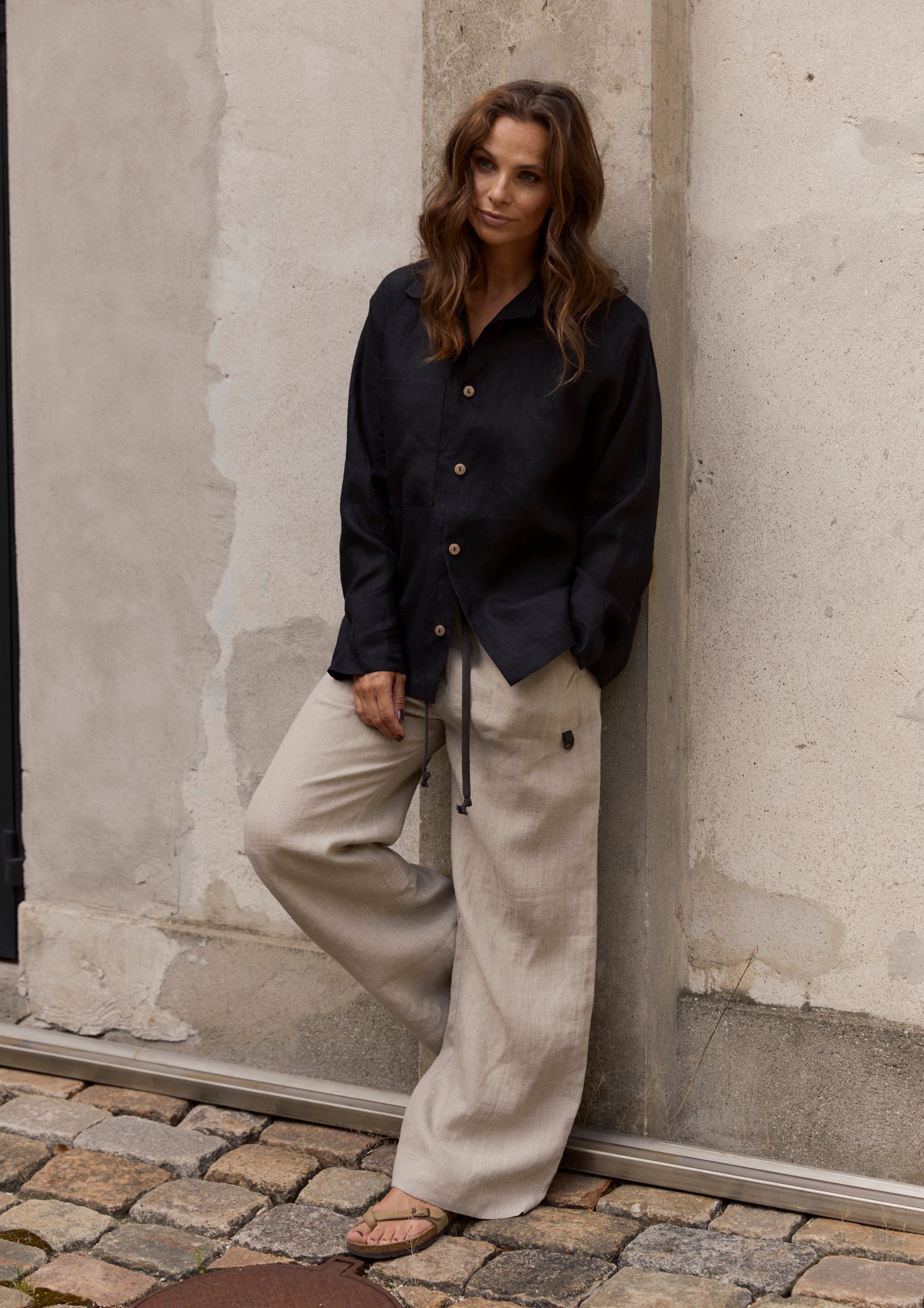 HENRIETTE STEFFENSEN COPENHAGEN HOSE - 82001 BUKSER NATURE 446