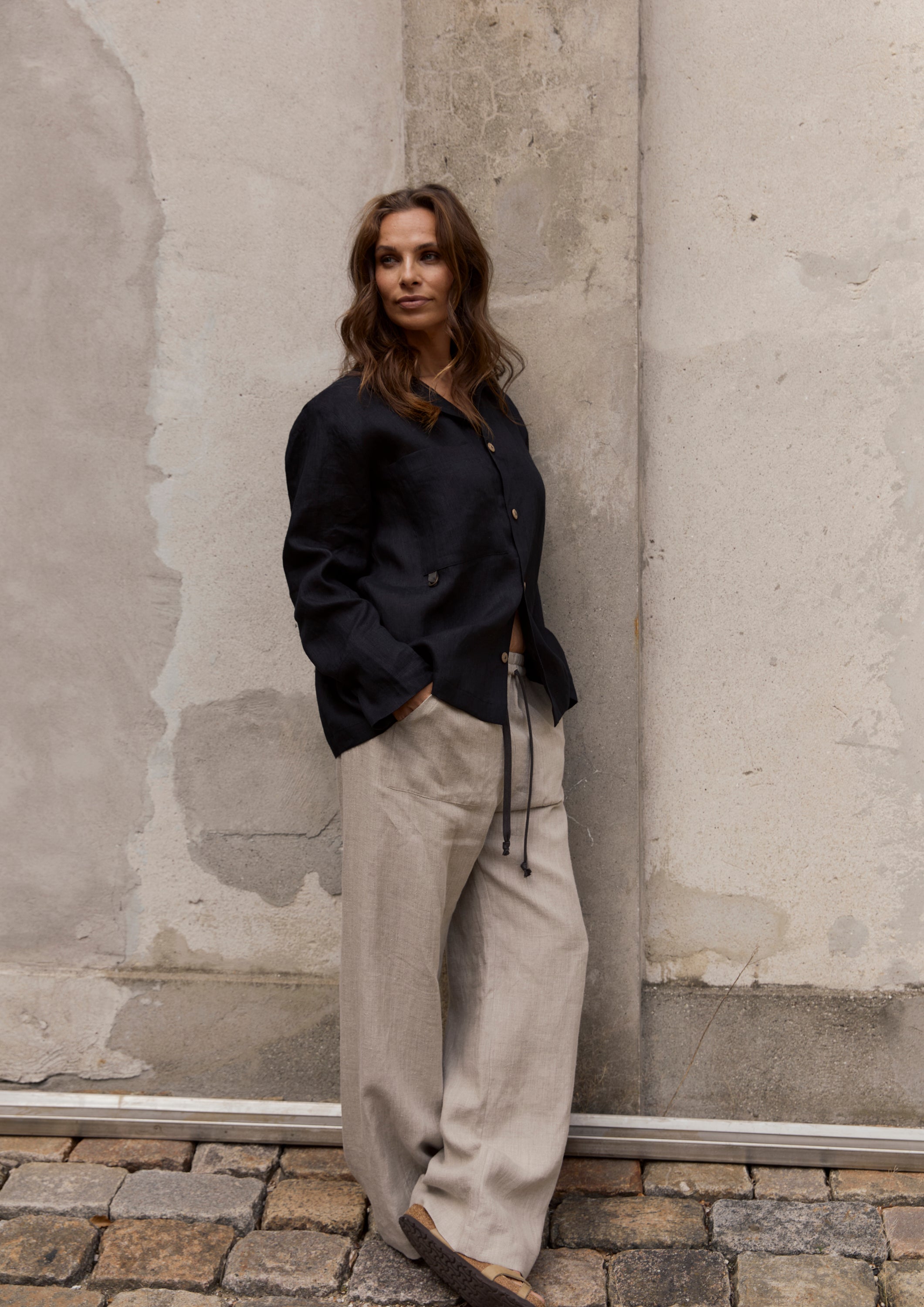 HENRIETTE STEFFENSEN COPENHAGEN HOSE - 82001 BUKSER NATURE 446