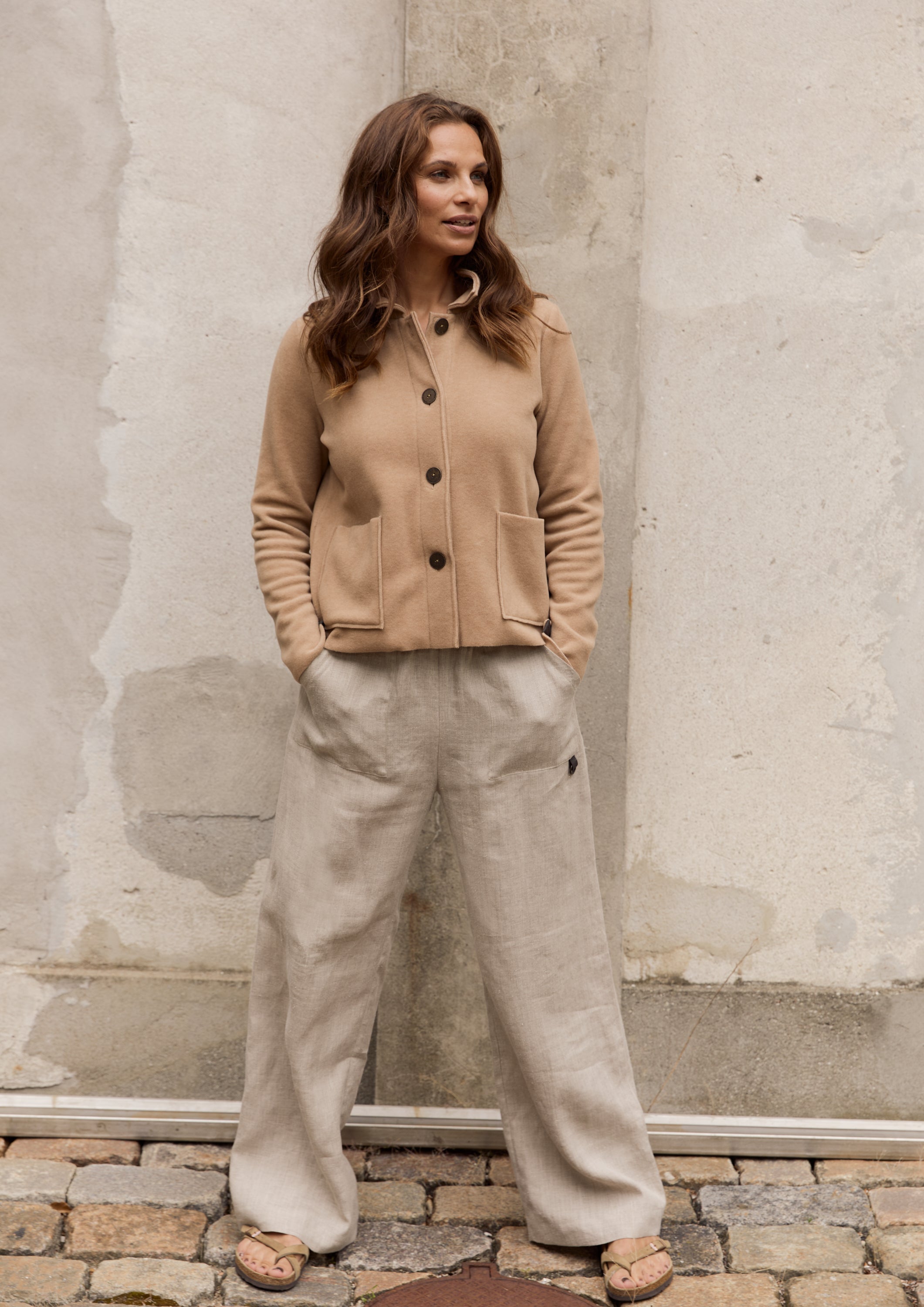 HENRIETTE STEFFENSEN COPENHAGEN HOSE - 82001 BUKSER NATURE 446