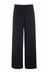 HOSE MIT FALTEN AN DER TAILLE - 99016 - BLACK