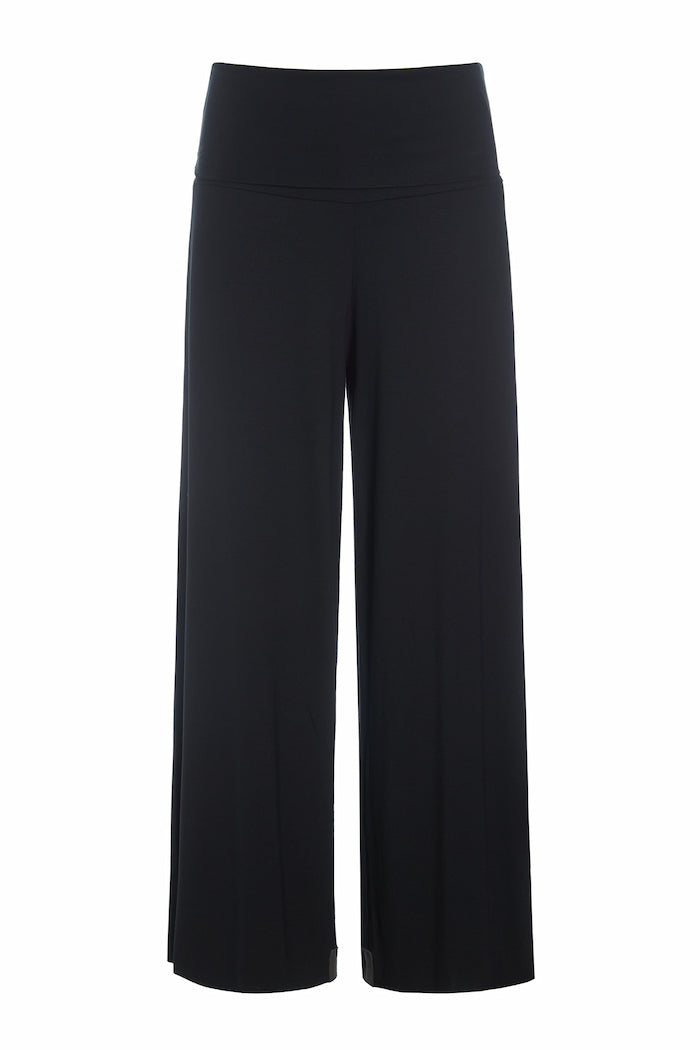 HENRIETTE STEFFENSEN COPENHAGEN HOSE MIT FALTEN AN DER TAILLE - 99016 BUKSER BLACK 900