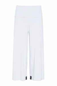 HOSE MIT FALTEN AN DER TAILLE - 99017 - WHITE