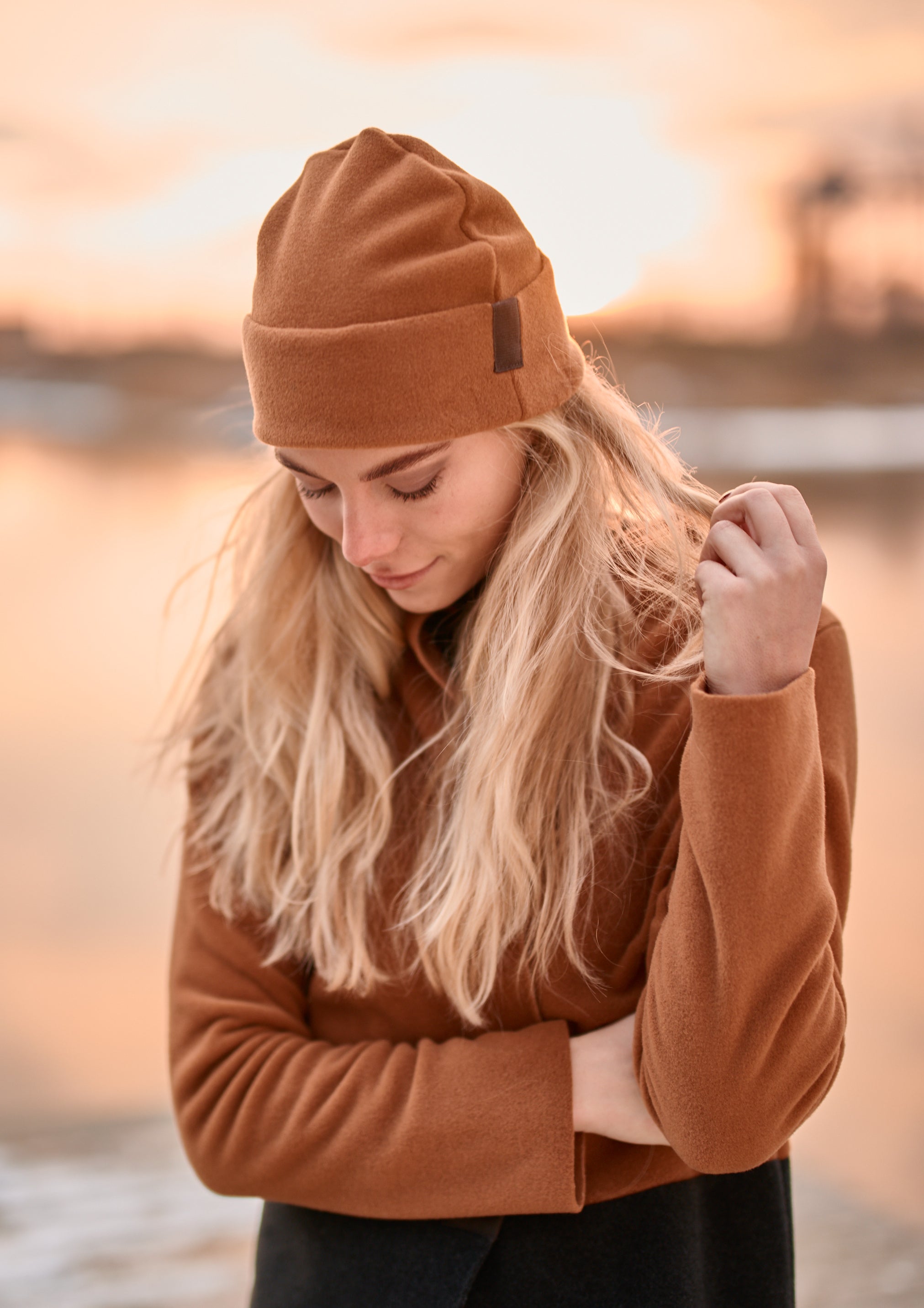 HENRIETTE STEFFENSEN COPENHAGEN HUT BEANIE - 4071 HATS RUST 706