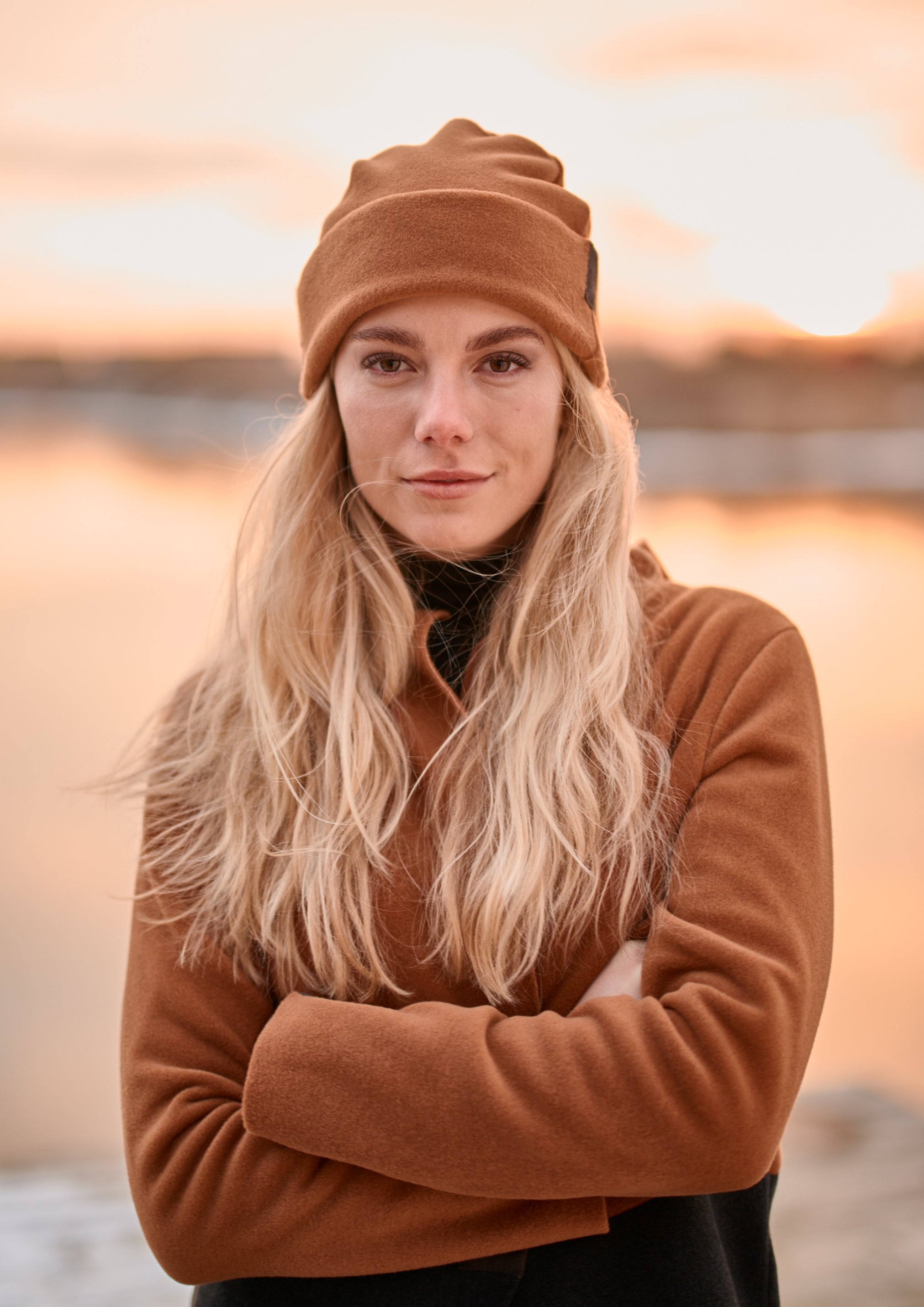 HENRIETTE STEFFENSEN COPENHAGEN HUT BEANIE - 4071 HATS RUST 706