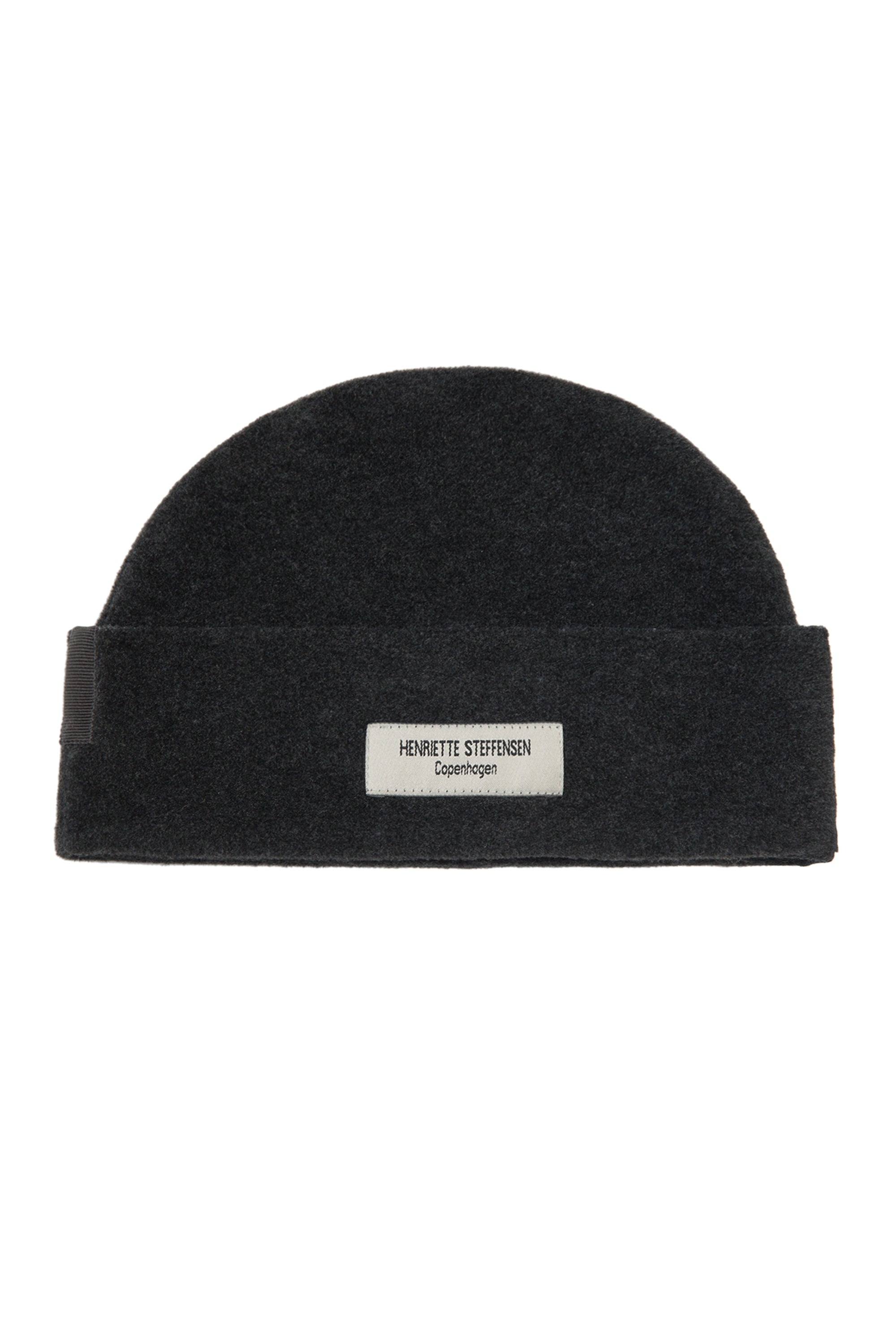 HENRIETTE STEFFENSEN COPENHAGEN HUT BEANIE - 4071 HATS SOFT BLACK 914