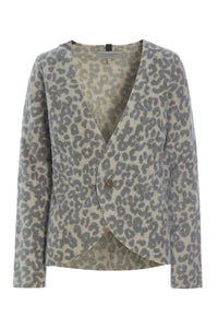 JACKE- 7147 - LEOPARD grey