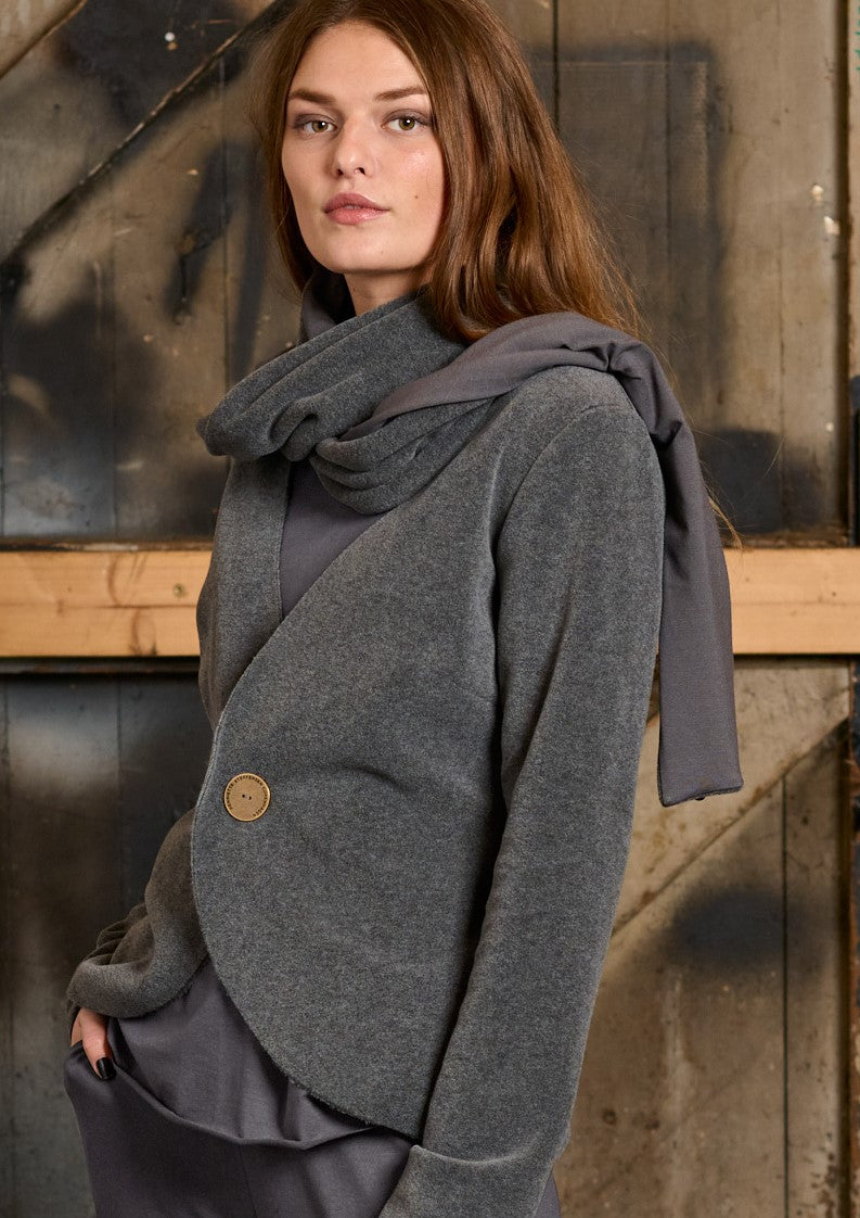 HENRIETTE STEFFENSEN COPENHAGEN JACKE - 7147 CARDIGANS GREY 905