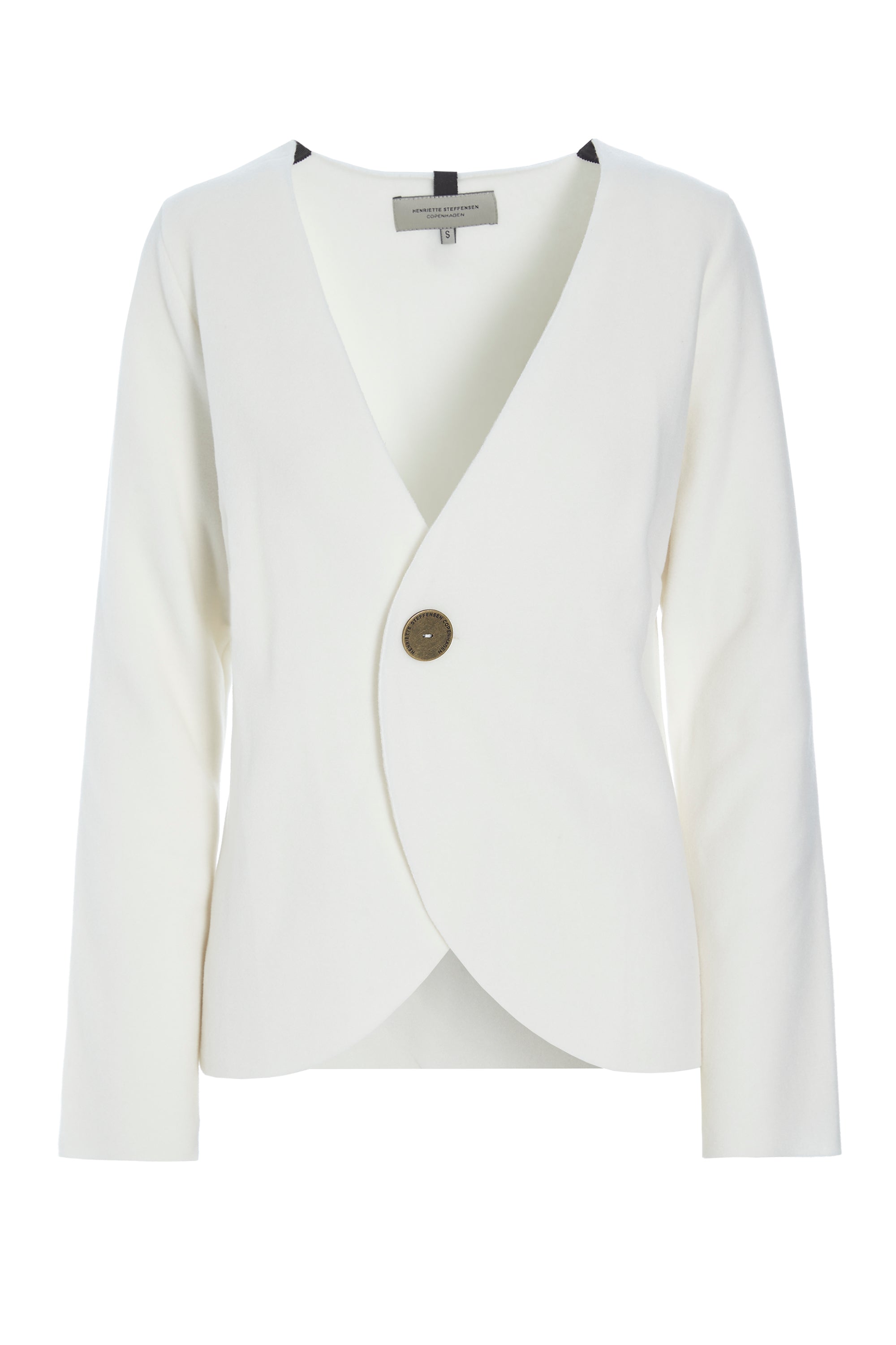 HENRIETTE STEFFENSEN COPENHAGEN JACKE - 7147 CARDIGANS OFF WHITE 802