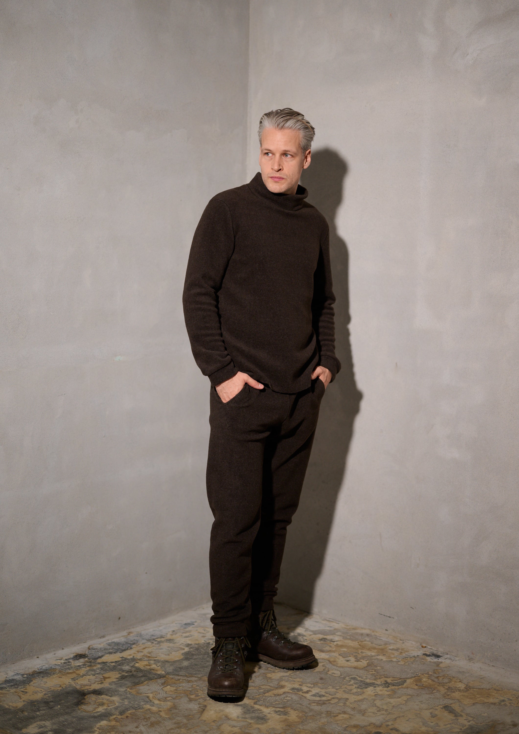 CARL BY STEFFENSEN COPENHAGEN JOGGINGHOSE - 1022C BUKSER CHOCOLATE 844