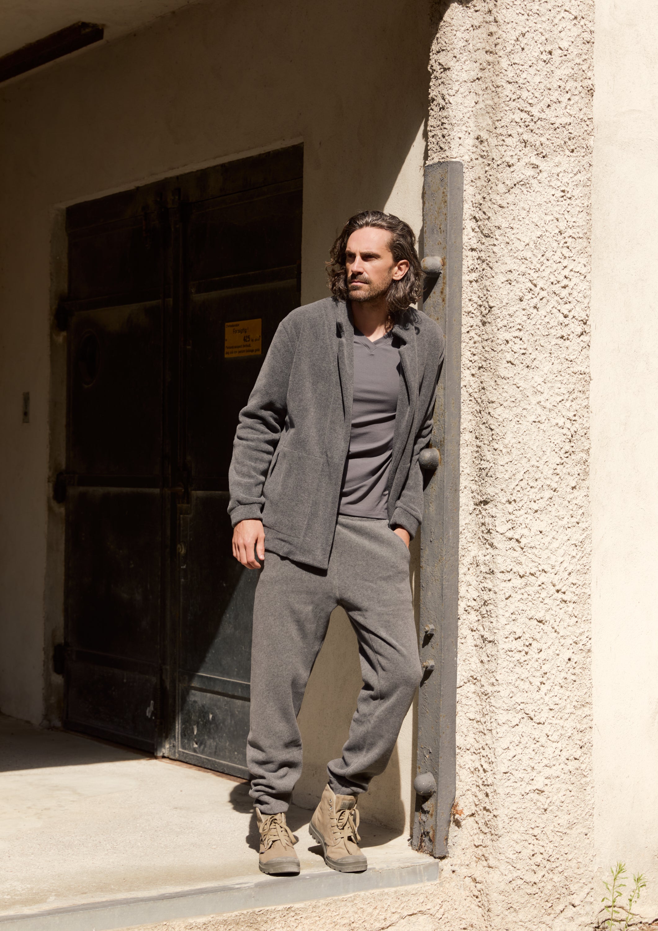 CARL BY STEFFENSEN COPENHAGEN JOGGINGHOSE - 1022C JOGGING GREY 905