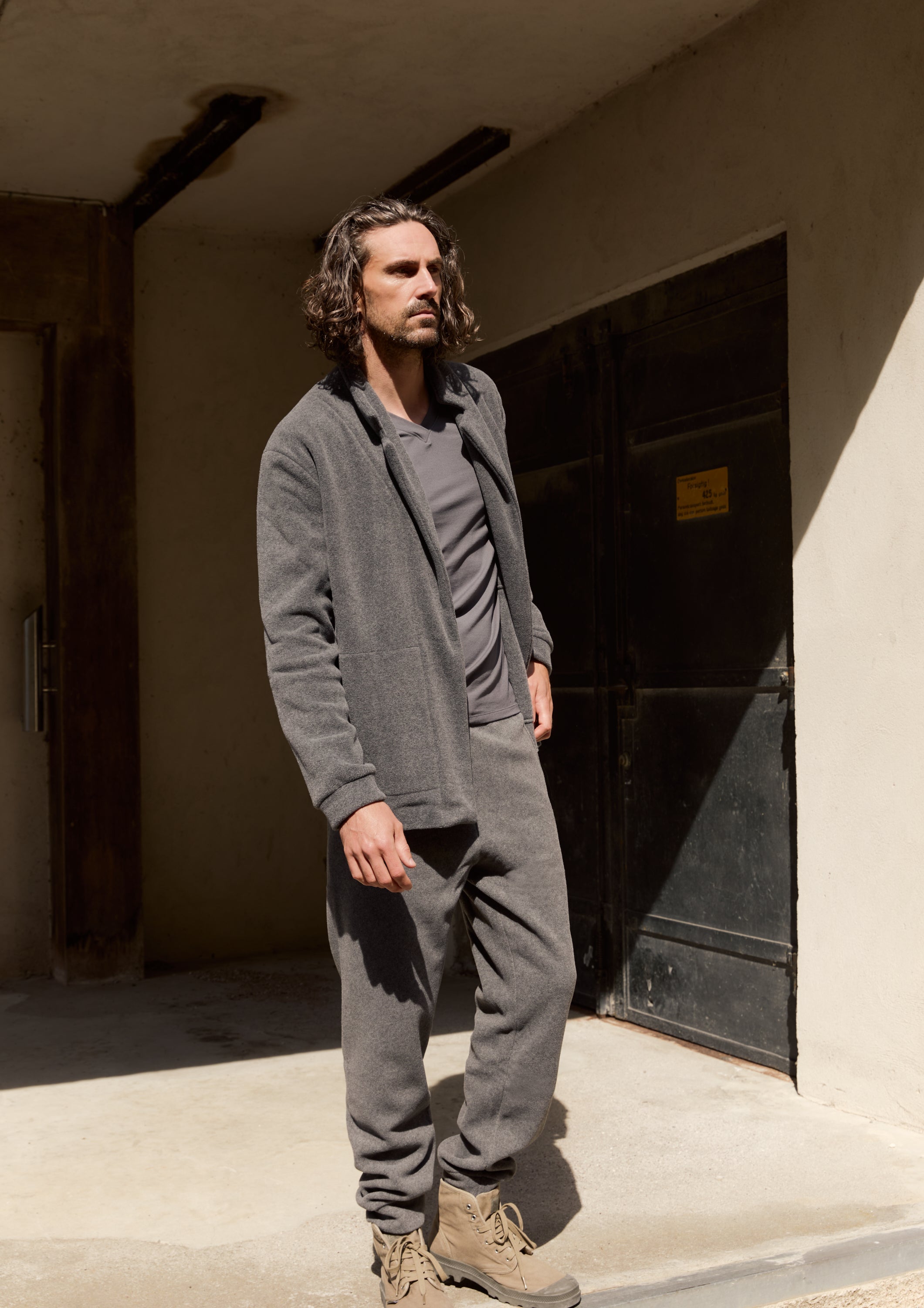 CARL BY STEFFENSEN COPENHAGEN JOGGINGHOSE - 1022C JOGGING GREY 905