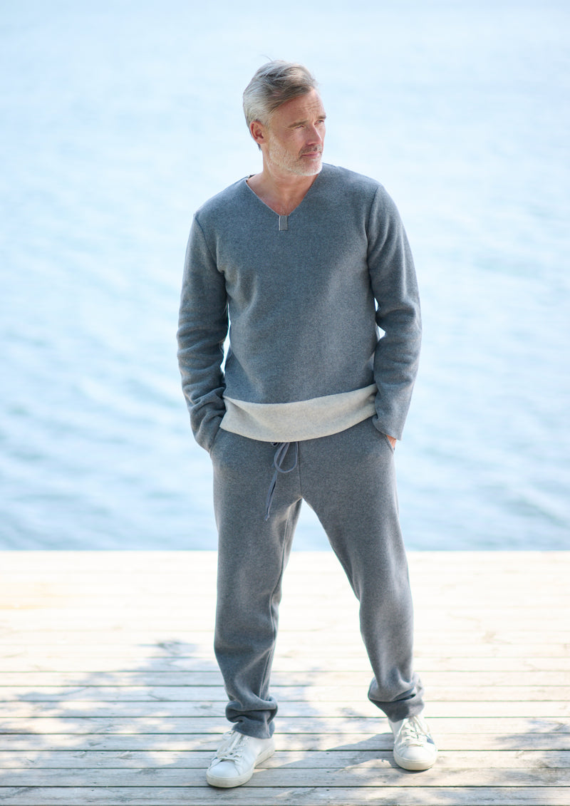 CARL BY STEFFENSEN COPENHAGEN JOGGINGHOSE MÂNNER - 1017C JOGGING GREY 905