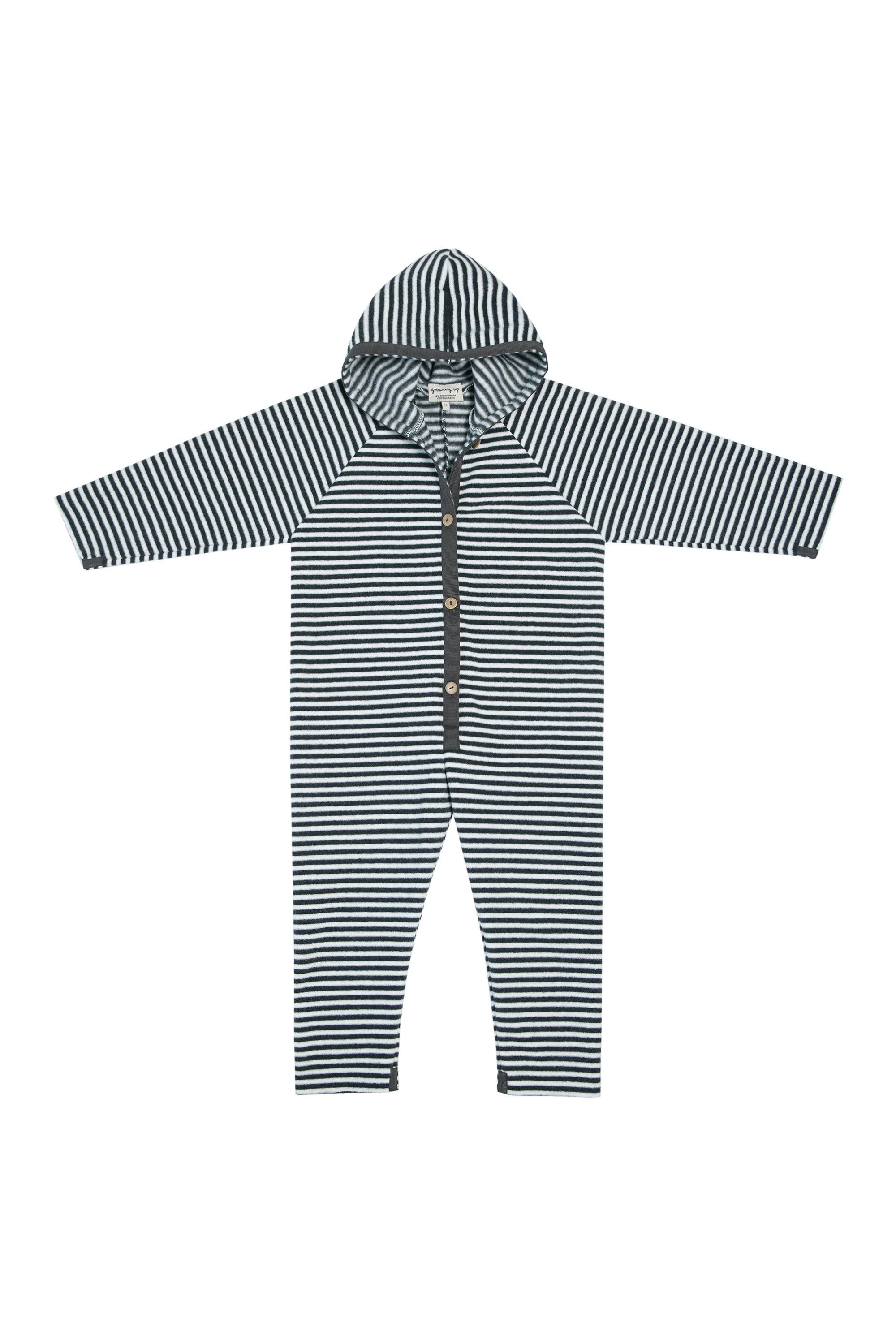 GROWING UP JUMPSUITE CHILD - 403 GU JUMP STRIPES B&W 673