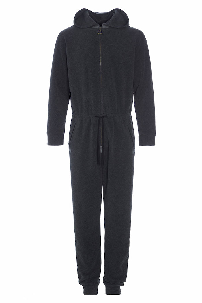 CARL BY STEFFENSEN COPENHAGEN JUMPSUIT HERREN - 2900 JUMPSUITS SOFT BLACK 914