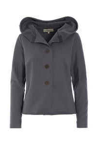 KAPUZENBLUSE - 71021 - GREY