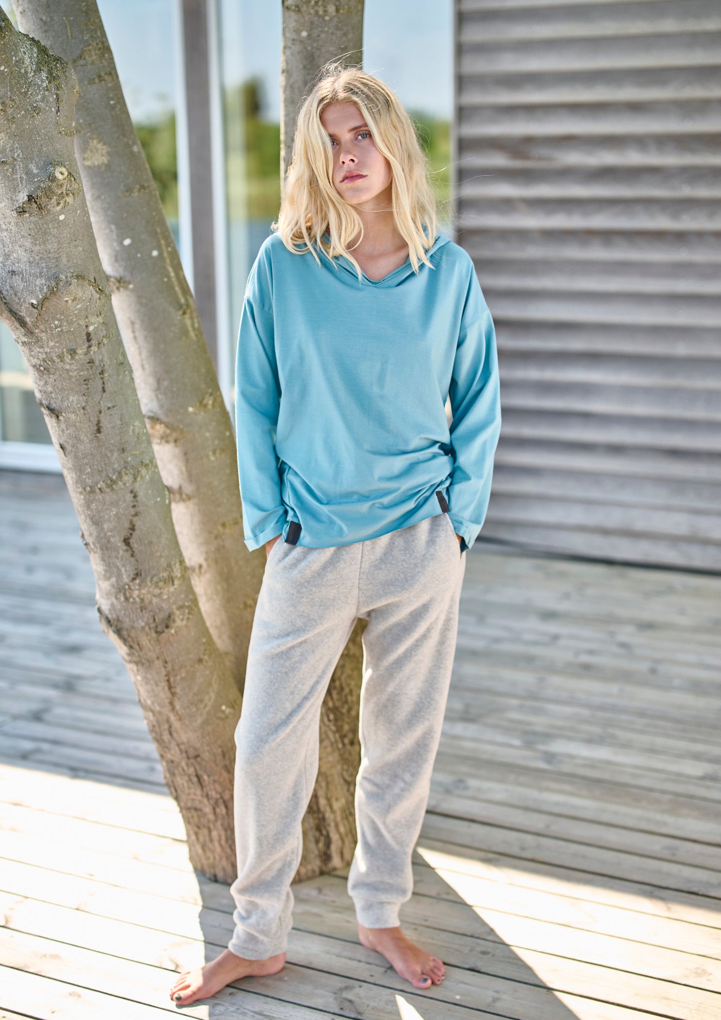 HENRIETTE STEFFENSEN COPENHAGEN KAPUZENBLUSE - 96067 HOODIES SALVIE 670